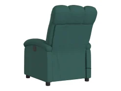 Poltrona| Poltrona de massagens reclinável tecido verde-escuro SHL542345 Verde pinho