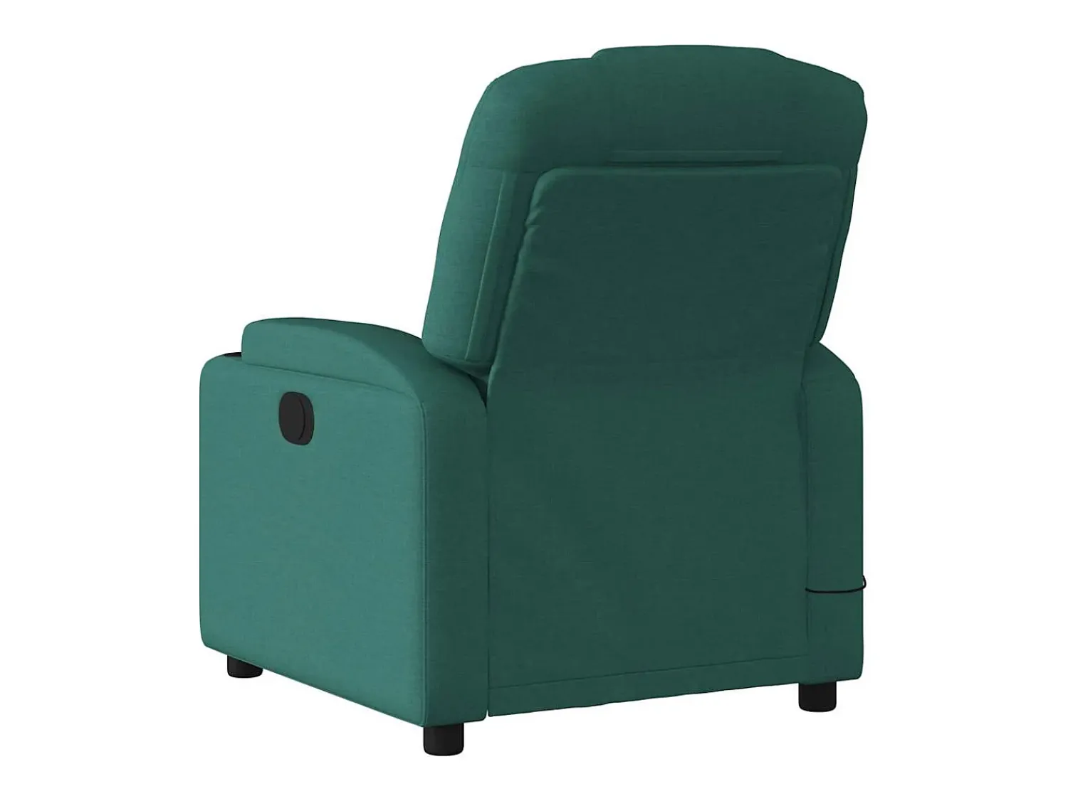 Poltrona* Poltrona de massagens reclinável tecido verde-escuro SHL94179 Verde pinho