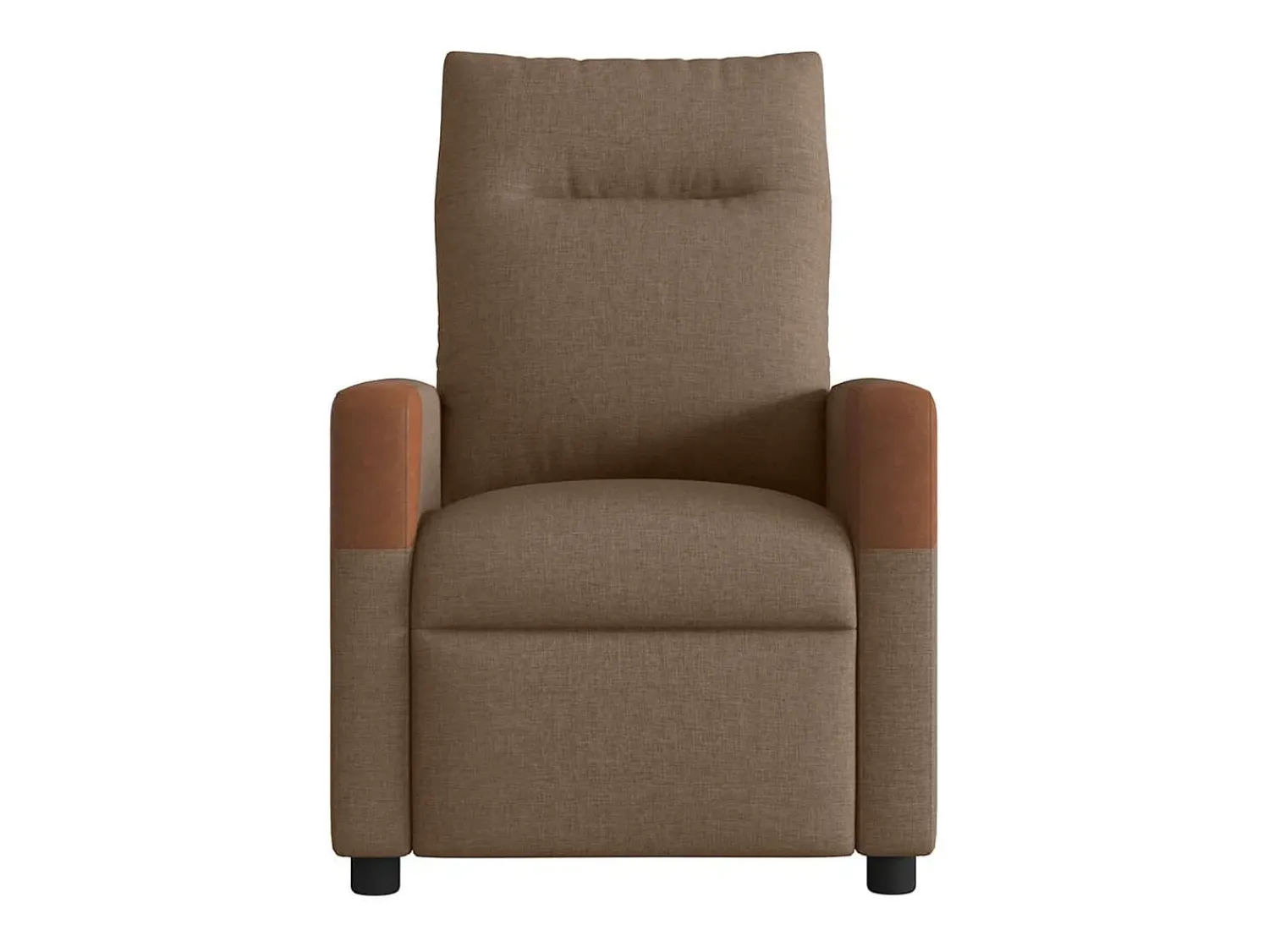 Discount Poltrona de massagens reclinável tecido SHL309938 Castanho