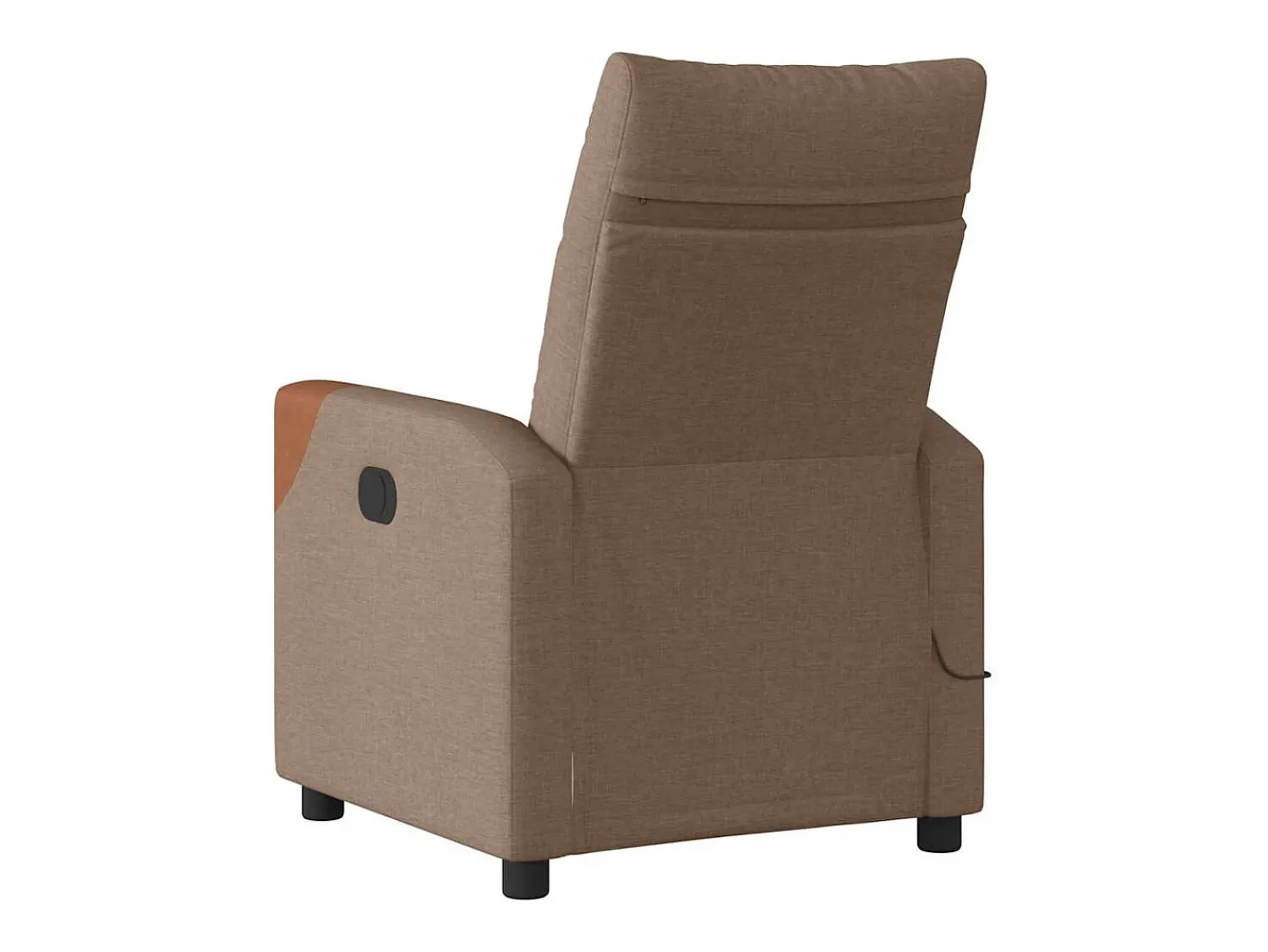Discount Poltrona de massagens reclinável tecido SHL309938 Castanho