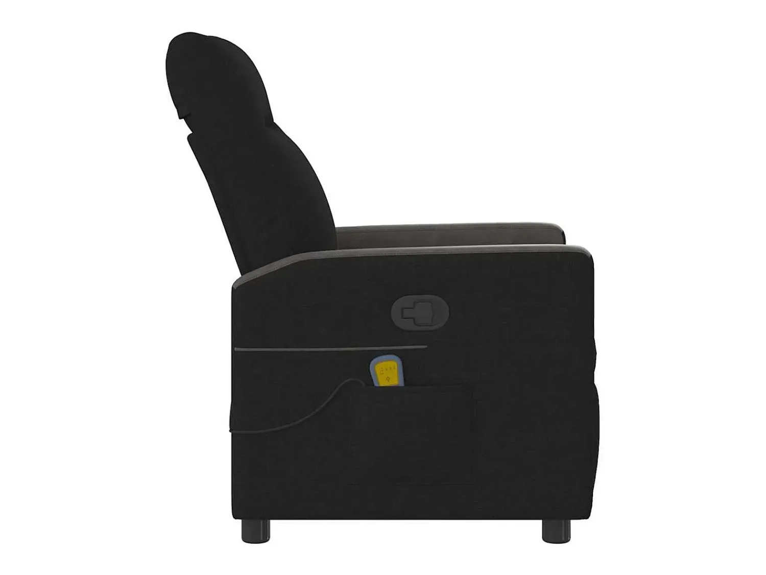 Poltrona de massagens reclinável tecido SHL99966^ Poltrona