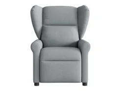 Poltrona| Poltrona de massagens reclinável elétrica tecido -claro SHL9923 Cinzento