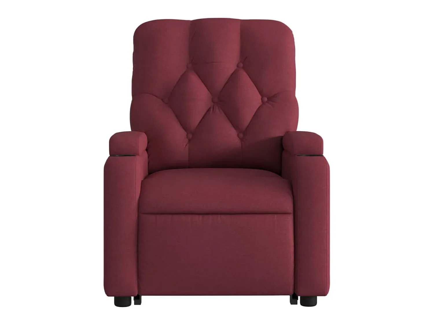Poltrona* Poltrona de massagens reclin. elevatória tecido tinto SHL819693 Vermelho