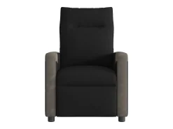 Hot Poltrona de massagens reclinável tecido SHL46683 Preto