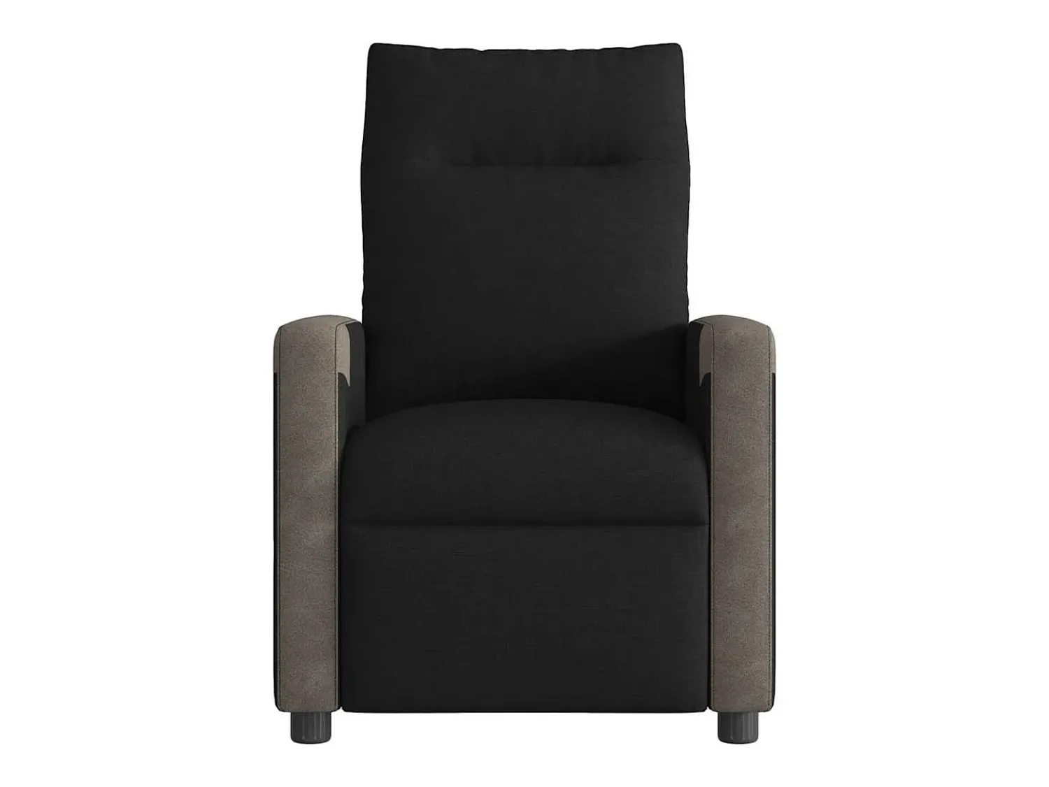 Hot Poltrona de massagens reclinável tecido SHL46683 Preto