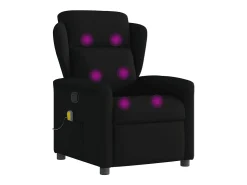 Poltrona| Poltrona de massagens reclinável tecido SHL610481 Preto