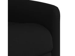 Poltrona| Poltrona de massagens reclinável tecido SHL610481 Preto