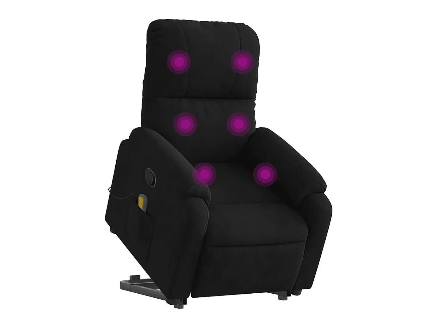 Poltrona de massagens reclinável elevatória microfibra SHL82124^ Poltrona