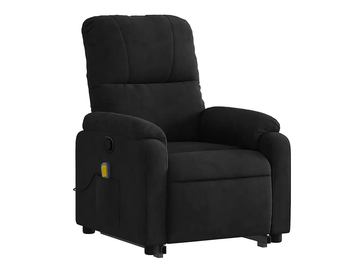 Poltrona de massagens reclinável elevatória microfibra SHL82124^ Poltrona