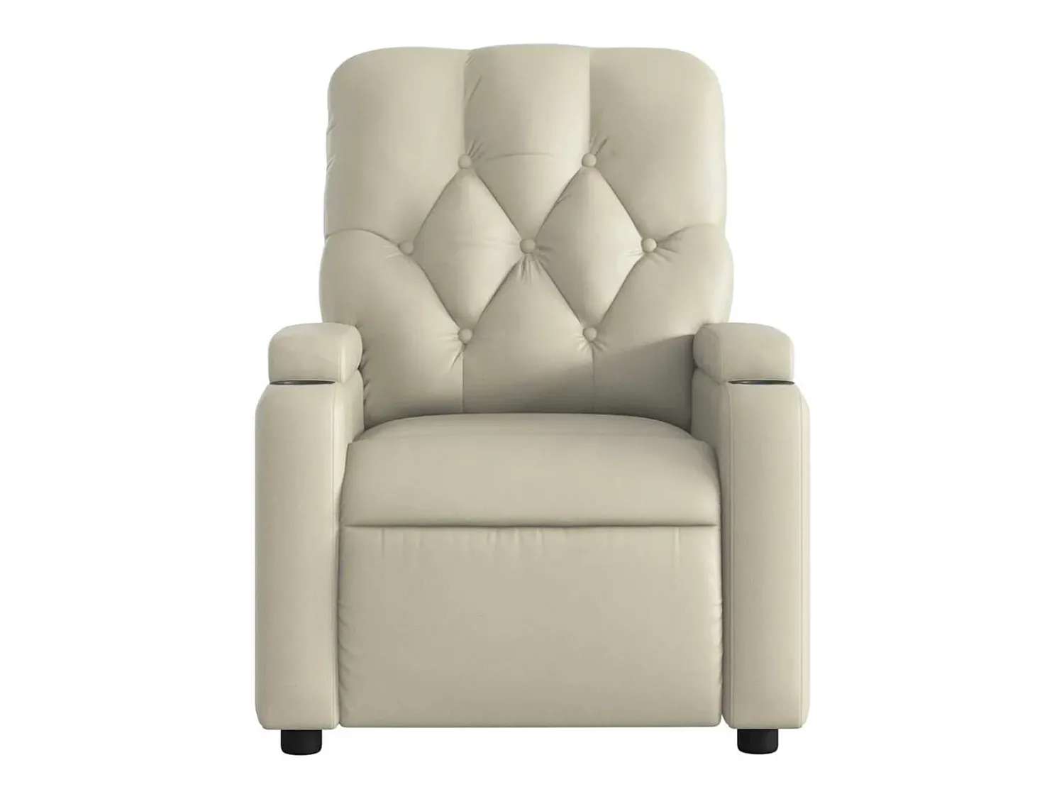 Poltrona de massagens reclinável couro artificial cor SHL154378^ Poltrona
