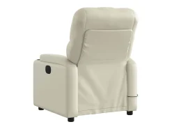 Poltrona de massagens reclinável couro artificial cor SHL154378^ Poltrona