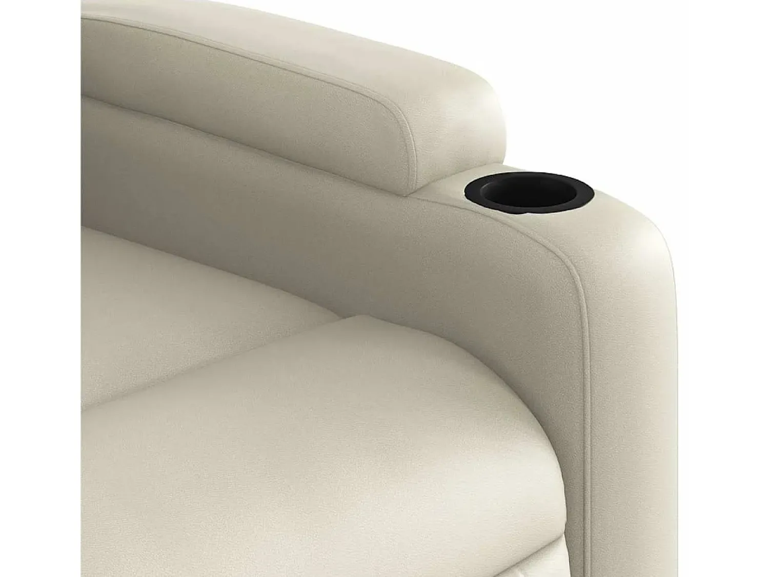 Poltrona de massagens reclinável couro artificial cor SHL154378^ Poltrona