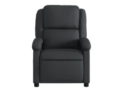 Poltrona| Poltrona de massagens reclinável couro genuíno SHL321721 Preto