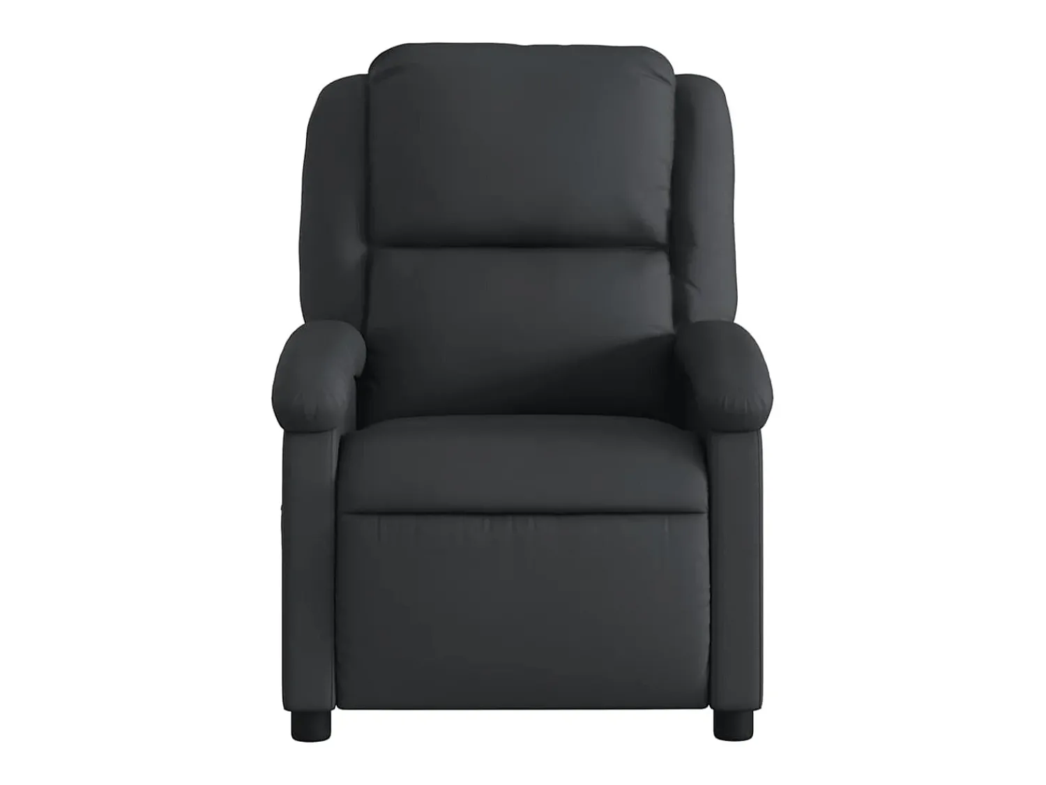 Poltrona| Poltrona de massagens reclinável couro genuíno SHL321721 Preto