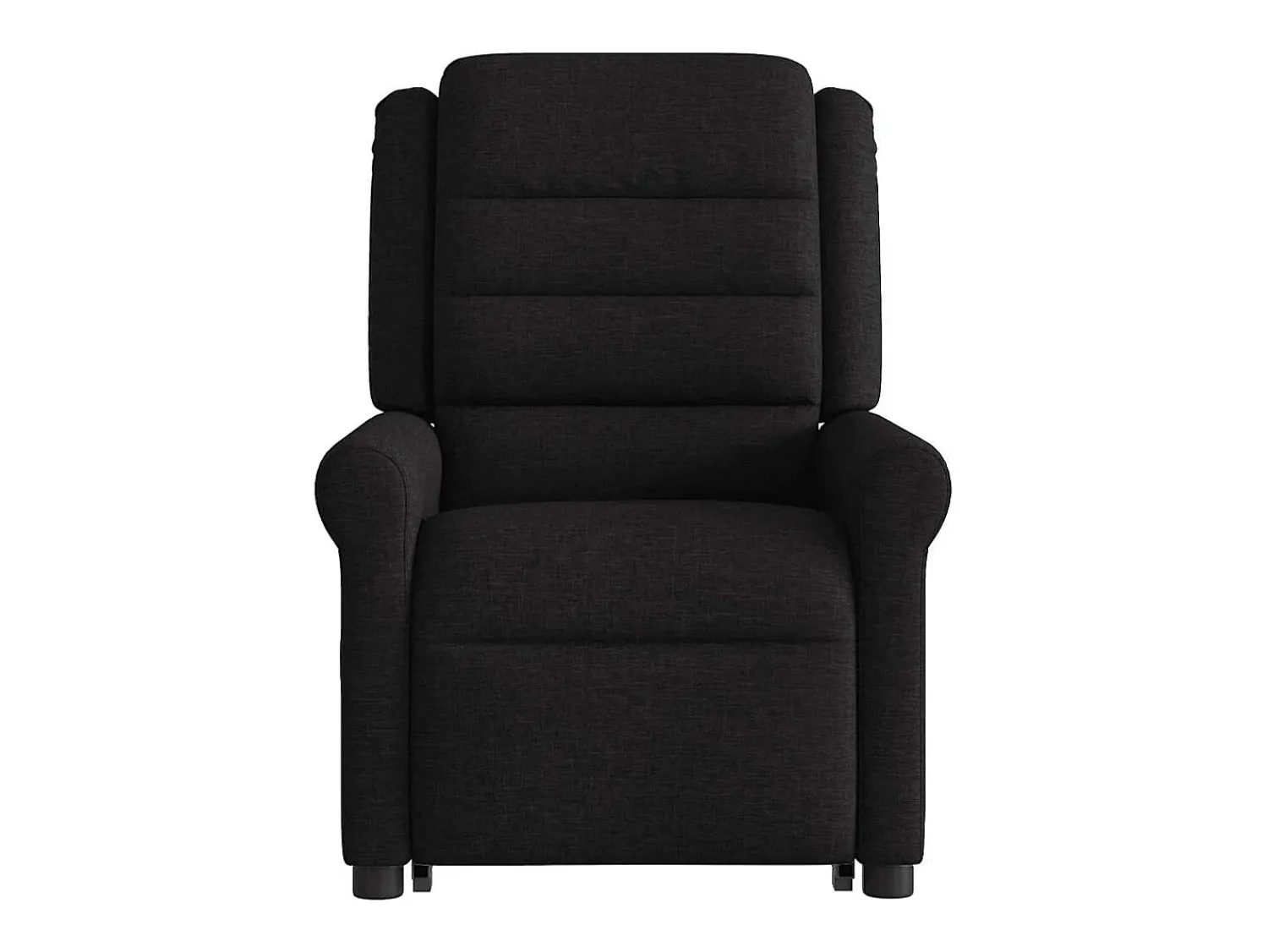 Poltrona* Poltrona de massagens reclinável elevatória tecido SHL217118 Preto