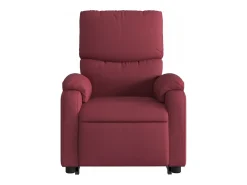 Poltrona| Poltrona de massagens reclin. elevatória tecido tinto SHL307500 Vermelho