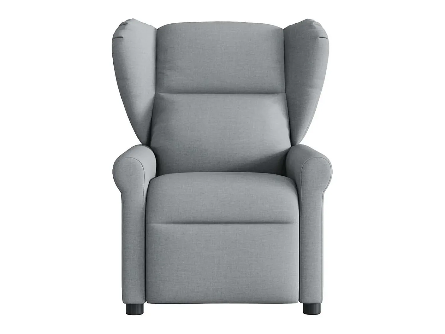 Hot Poltrona de massagens reclinável tecido -claro SHL969709 Cinzento