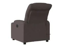 Poltrona| Poltrona de massagens reclinável tecido -escuro SHL669866 Castanho