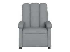 Poltrona| Poltrona de massagens reclinável tecido -claro SHL325524 Cinzento