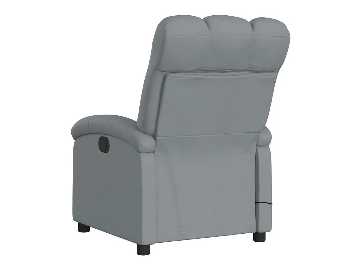 Poltrona| Poltrona de massagens reclinável tecido -claro SHL325524 Cinzento