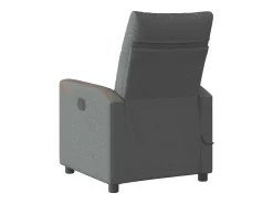 Poltrona de massagens reclinável tecido cinzento-escuro SHL477035^ Poltrona