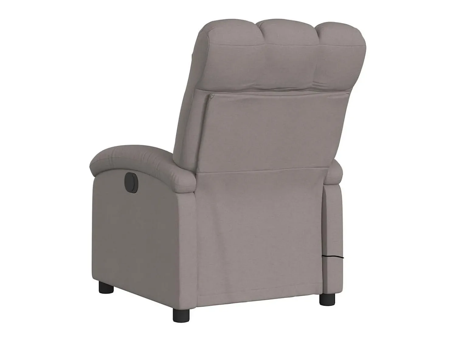 Poltrona* Poltrona de massagens reclinável tecido cinzento-acastanhado SHL526548 Taupe