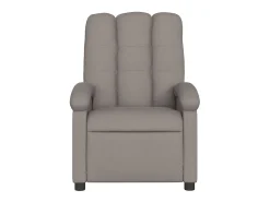 Poltrona* Poltrona de massagens reclinável tecido cinzento-acastanhado SHL526548 Taupe