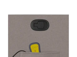 Poltrona* Poltrona de massagens reclinável tecido cinzento-acastanhado SHL616885 Taupe