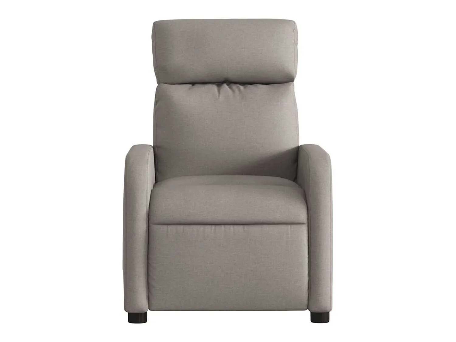Poltrona* Poltrona de massagens reclinável tecido cinzento-acastanhado SHL616885 Taupe