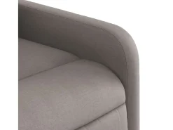 Poltrona* Poltrona de massagens reclinável tecido cinzento-acastanhado SHL616885 Taupe