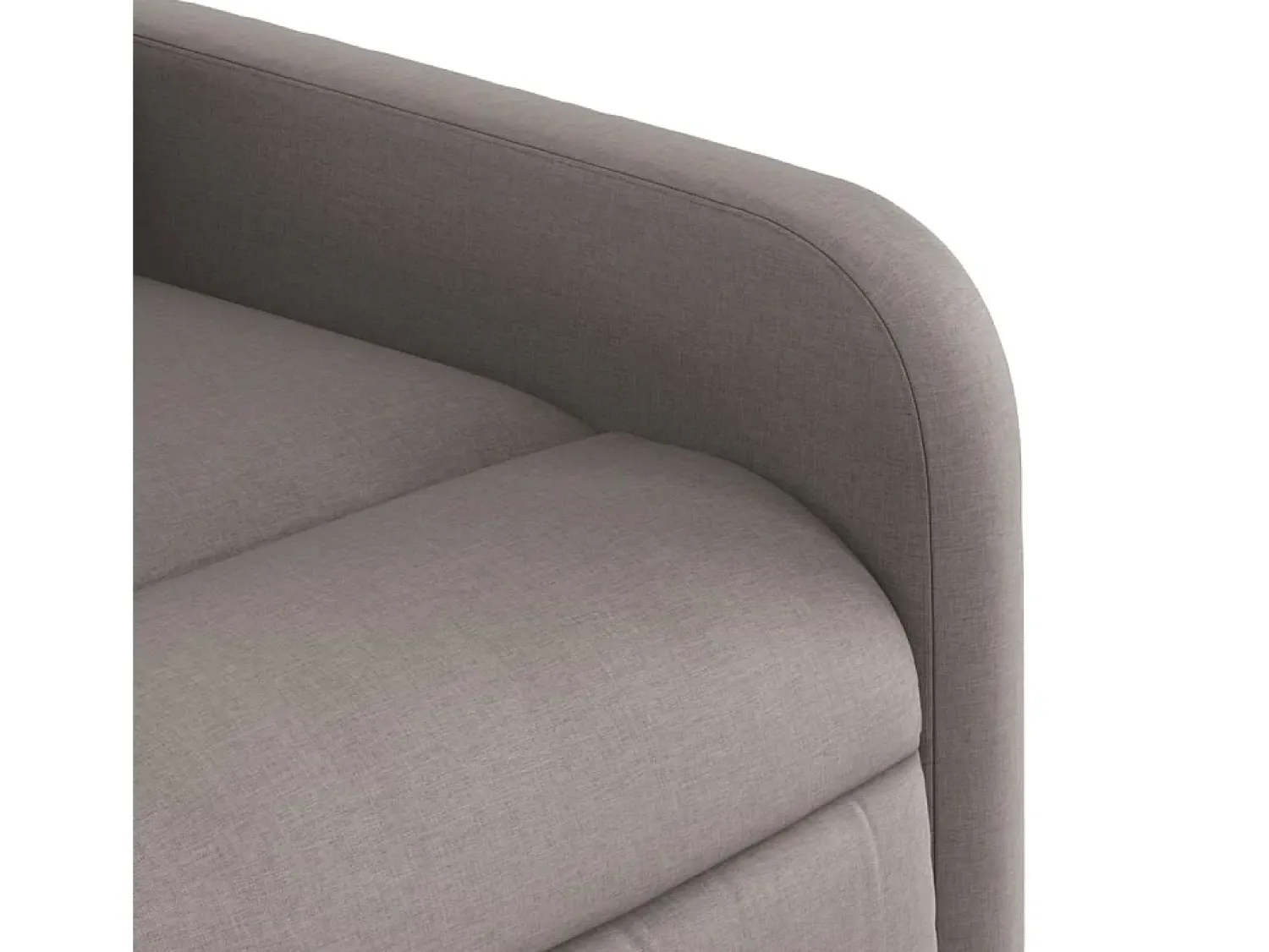 Poltrona* Poltrona de massagens reclinável tecido cinzento-acastanhado SHL616885 Taupe