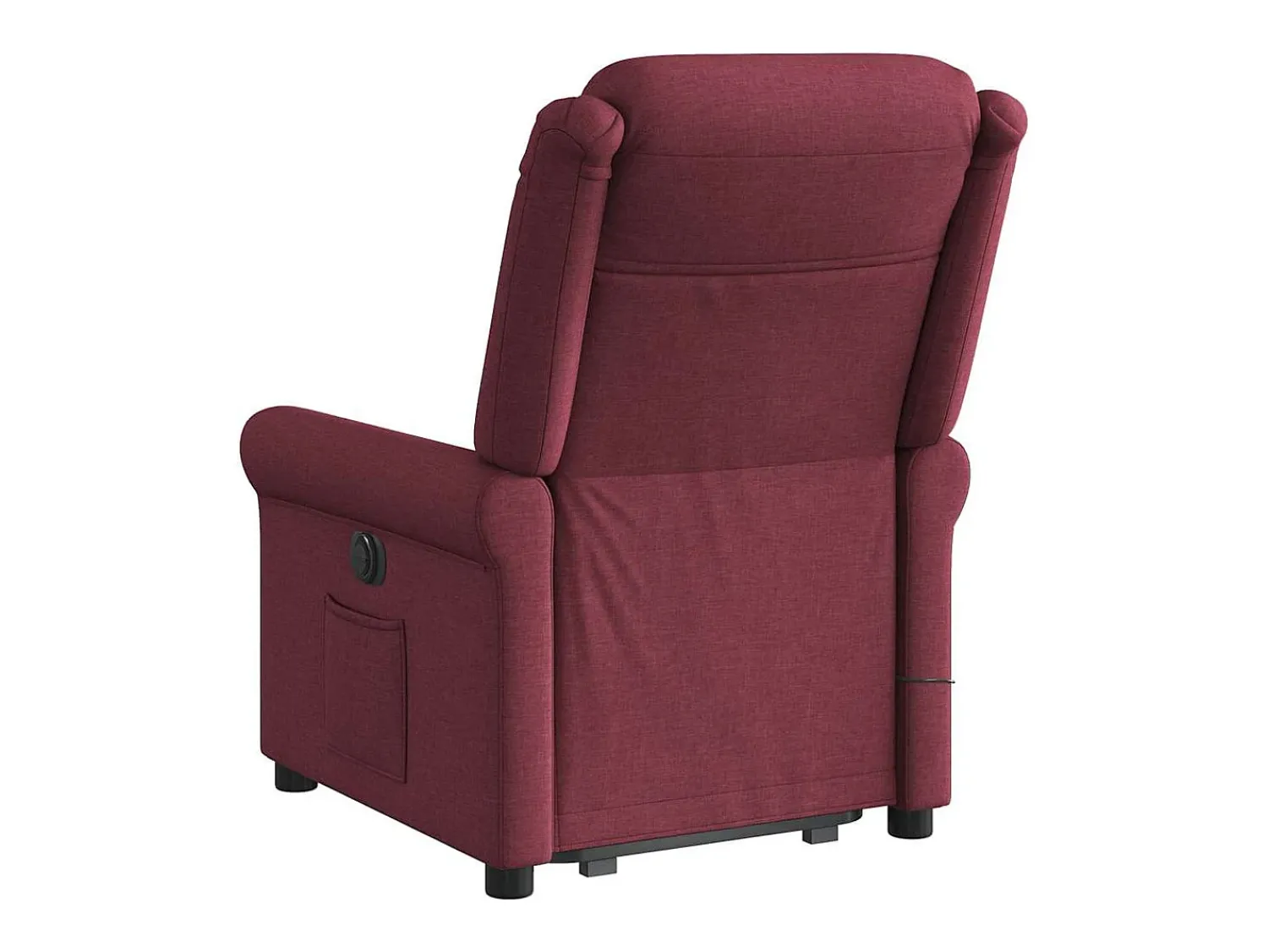 Poltrona* Poltrona de massagens reclin. elevatória tecido tinto SHL786242 Vermelho