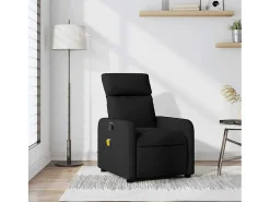 Poltrona de massagens reclinável tecido SHL428496^ Poltrona