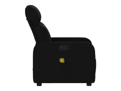 Poltrona de massagens reclinável tecido SHL428496^ Poltrona