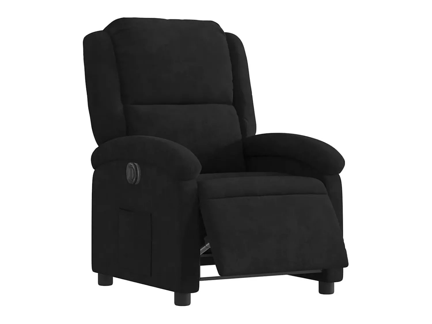 Poltrona de massagens reclinável veludo SHL265614^ Poltrona
