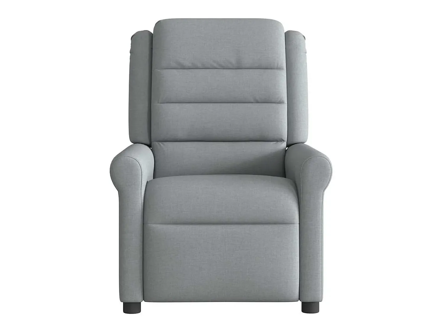 Poltrona* Poltrona de massagens reclinável elétrica tecido -claro SHL499512 Cinzento
