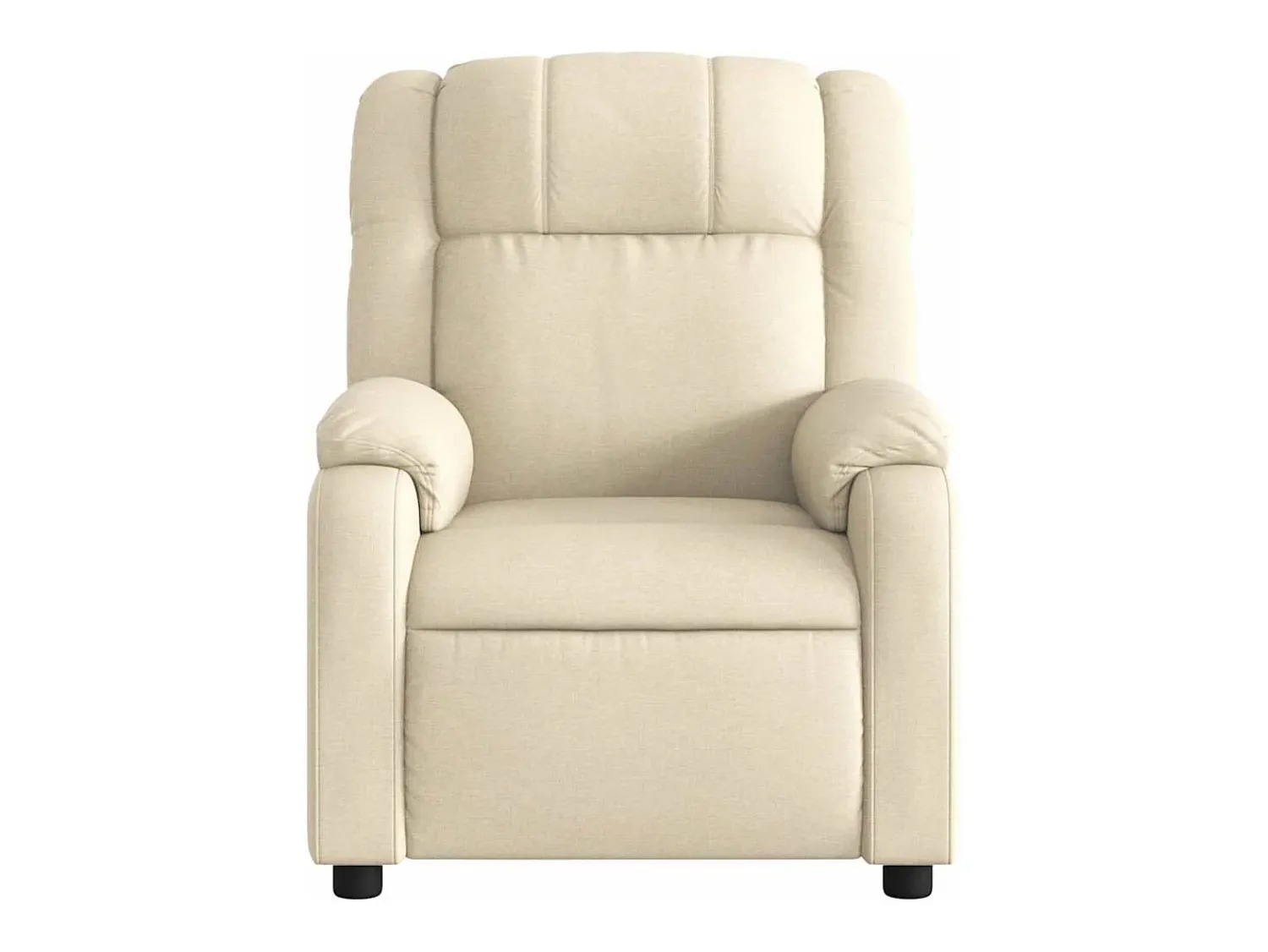 Poltrona* Poltrona de massagens reclinável tecido cor SHL269692 Creme