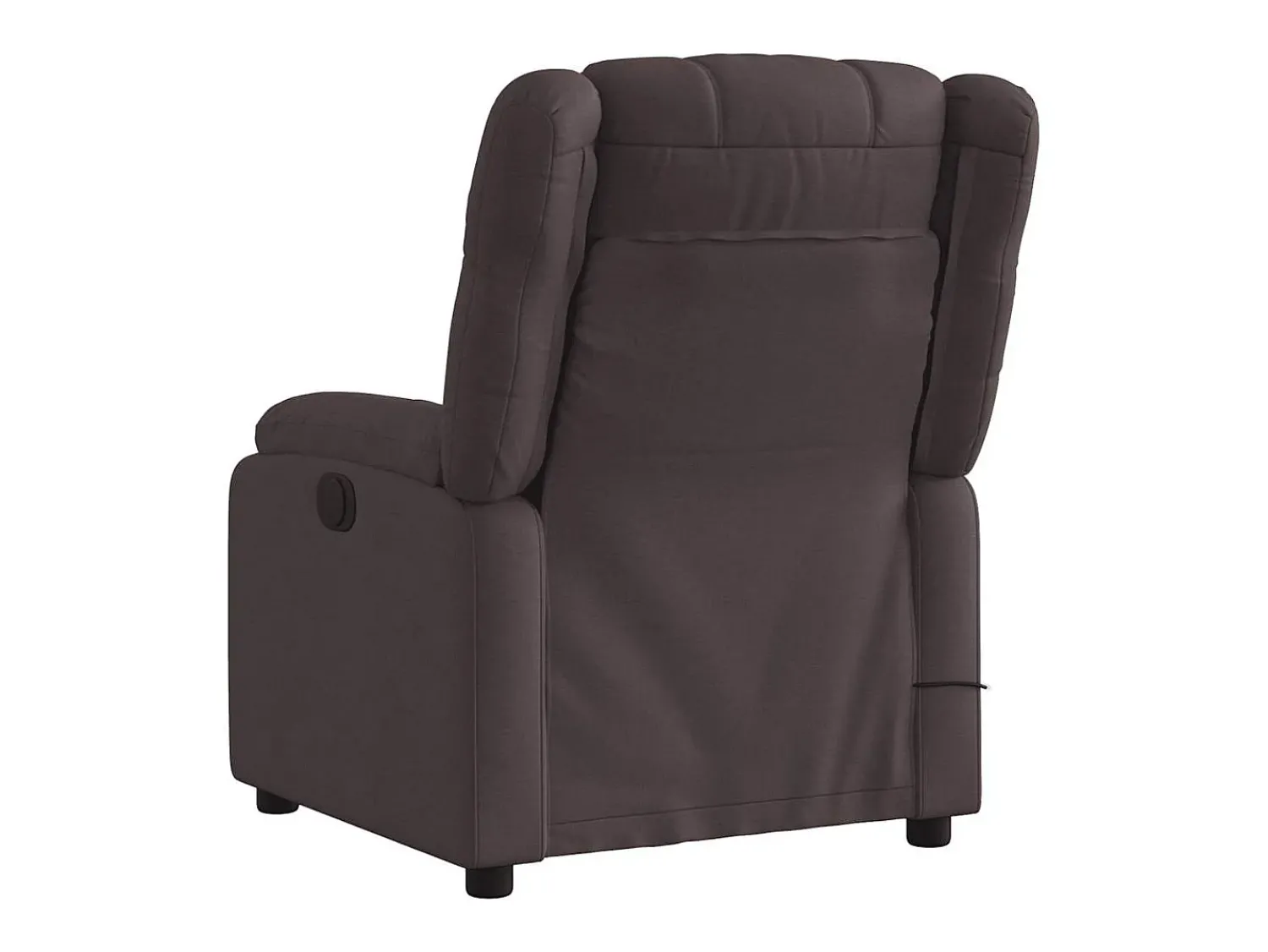 Poltrona* Poltrona de massagens reclinável tecido -escuro SHL917754 Castanho