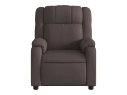 Poltrona* Poltrona de massagens reclinável tecido -escuro SHL917754 Castanho