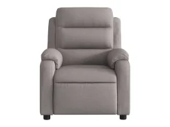 Poltrona| Poltrona de massagens reclinável tecido cinzento-acastanhado SHL161875 Taupe