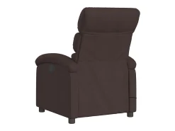 Poltrona de massagens reclinável tecido -escuro SHL470577^ Poltrona