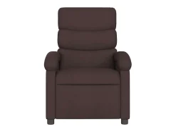 Poltrona de massagens reclinável tecido -escuro SHL470577^ Poltrona