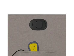 Poltrona* Poltrona de massagens reclinável tecido cinzento-acastanhado SHL113433 Taupe