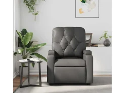 Poltrona de massagens reclinável couro artificial SHL384168^ Poltrona