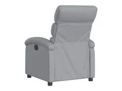 Hot Poltrona de massagens reclinável tecido -claro SHL853851 Cinzento