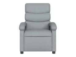 Hot Poltrona de massagens reclinável tecido -claro SHL853851 Cinzento
