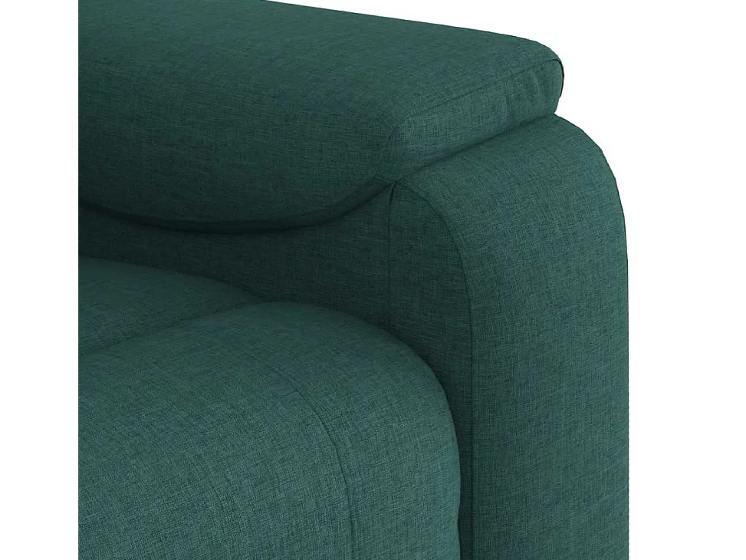 Poltrona de massagens reclinável tecido verde-escuro SHL600263^ Poltrona