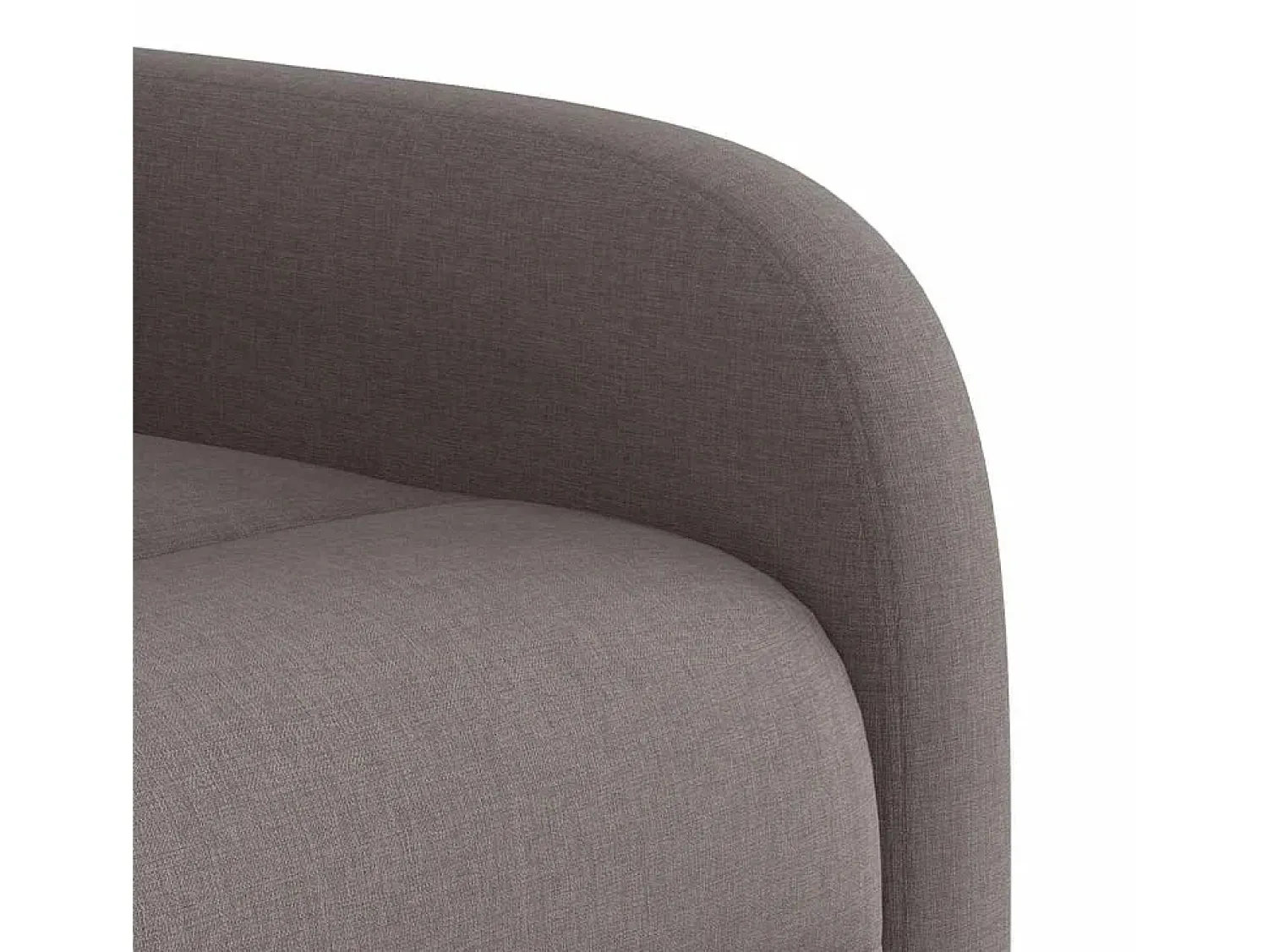 Poltrona* Poltrona de massagens reclinável tecido cinzento-acastanhado SHL661773 Taupe