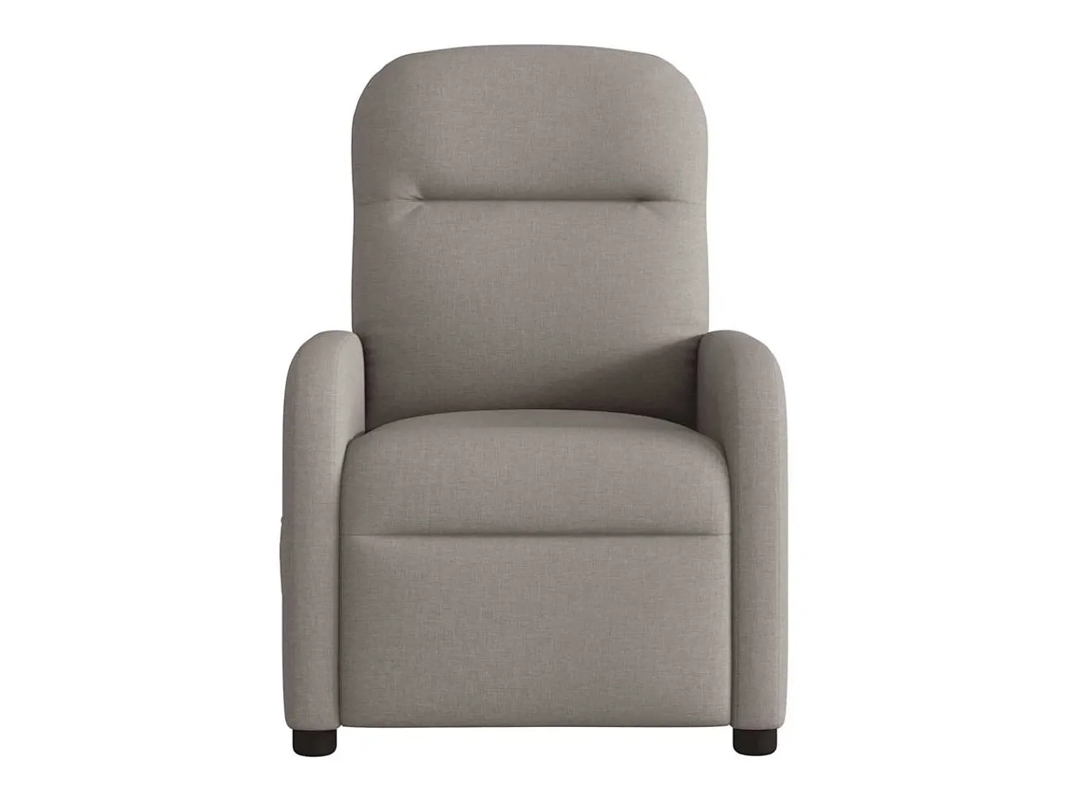 Poltrona* Poltrona de massagens reclinável tecido cinzento-acastanhado SHL661773 Taupe