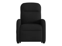 Poltrona|vidaxl Poltrona de massagens reclinável elevatória tecido Preto